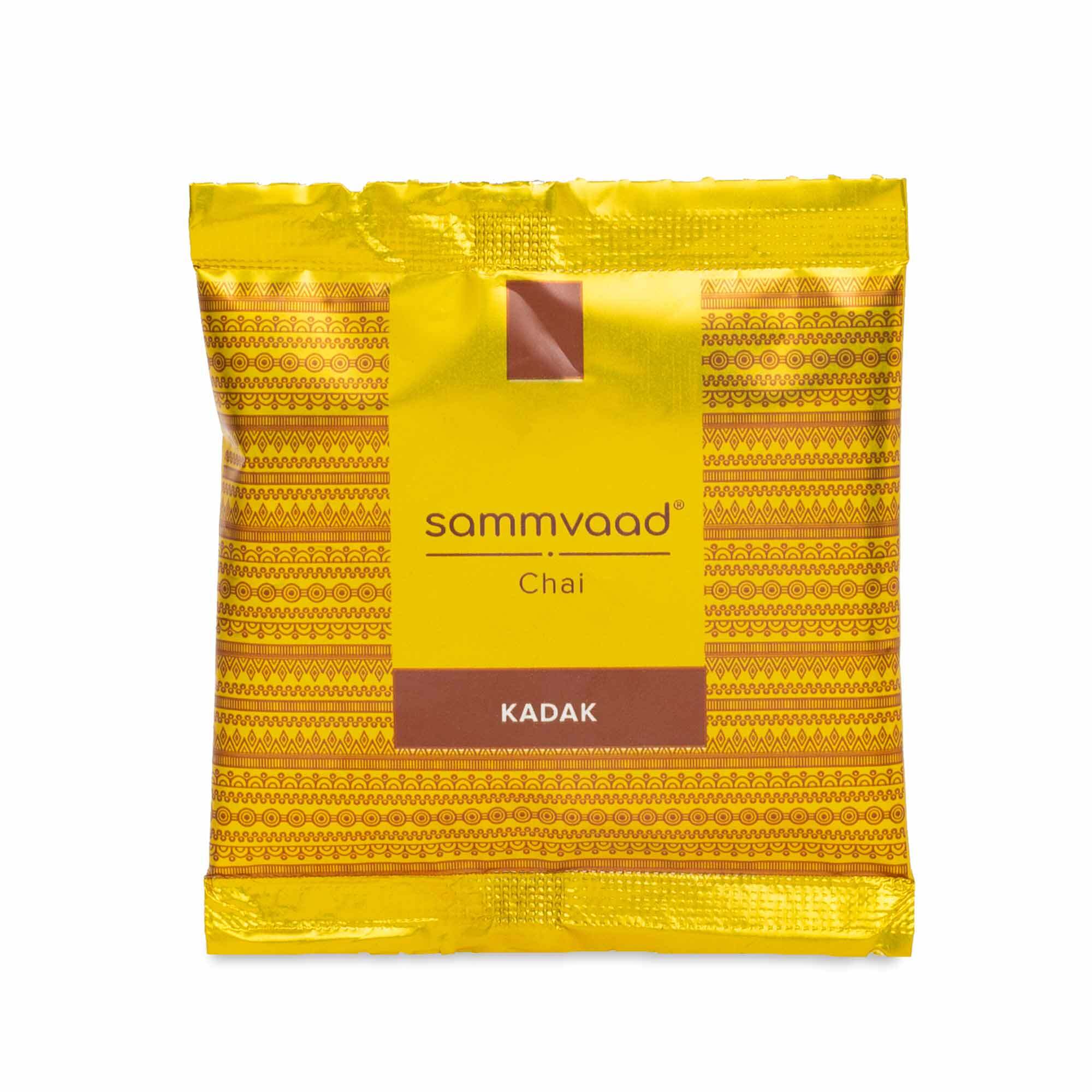 Sammvaad Kadak Chai 100 gms (10 Gms X 10 Units)